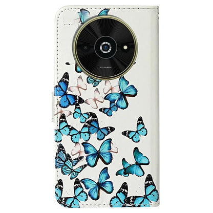 For Xiaomi Poco C61 4G / Redmi A3 4G Case Leather Pattern Design Flip Wallet Phone Cover