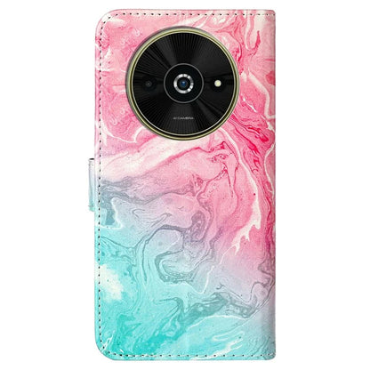 For Xiaomi Poco C61 4G / Redmi A3 4G Case Leather Pattern Design Flip Wallet Phone Cover