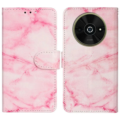 For Xiaomi Poco C61 4G / Redmi A3 4G Case Leather Pattern Design Flip Wallet Phone Cover