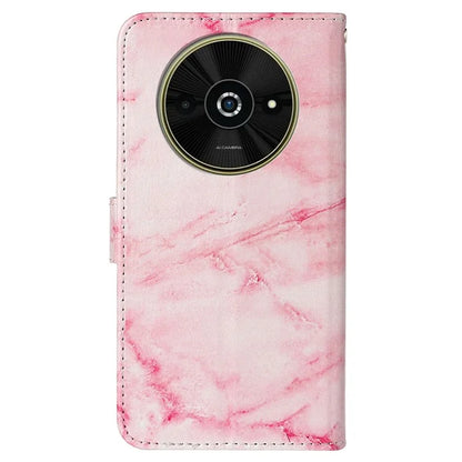 For Xiaomi Poco C61 4G / Redmi A3 4G Case Leather Pattern Design Flip Wallet Phone Cover