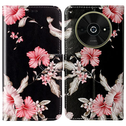 For Xiaomi Poco C61 4G / Redmi A3 4G Case Leather Pattern Design Flip Wallet Phone Cover