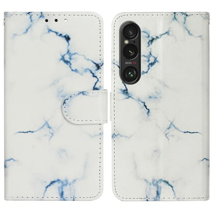 For Sony Xperia 1 VI Case Leather Pattern Design Flip Wallet Phone Cover