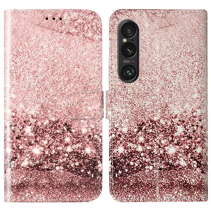 For Sony Xperia 1 VI Case Leather Pattern Design Flip Wallet Phone Cover