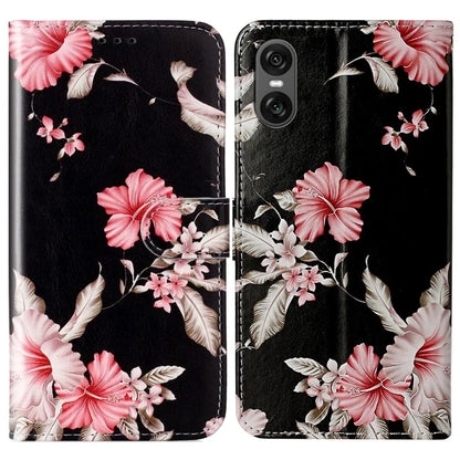 For Sony Xperia 10 VI Case Leather Pattern Design Flip Wallet Phone Cover