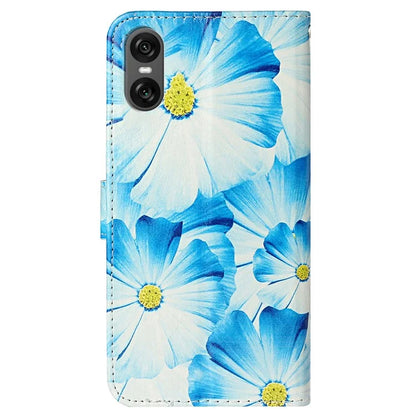 For Sony Xperia 10 VI Case Leather Pattern Design Flip Wallet Phone Cover