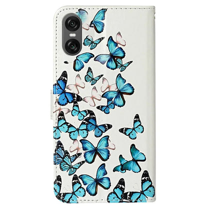 For Sony Xperia 10 VI Case Leather Pattern Design Flip Wallet Phone Cover