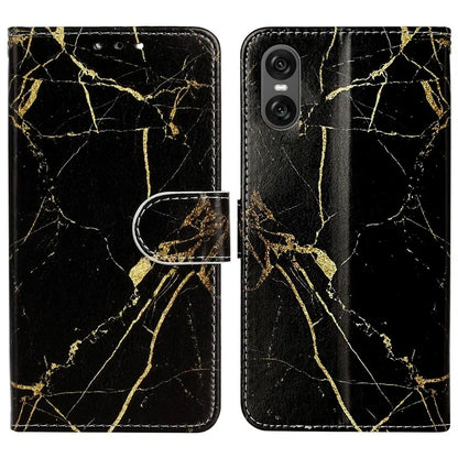 For Sony Xperia 10 VI Case Leather Pattern Design Flip Wallet Phone Cover