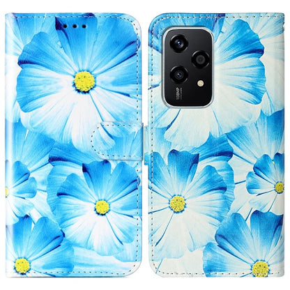 For Honor 200 Lite Case Leather Pattern Design Flip Wallet Phone Cover