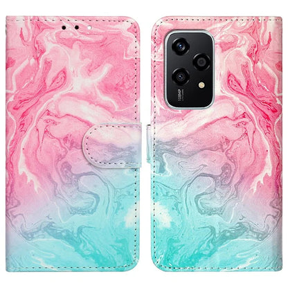 For Honor 200 Lite Case Leather Pattern Design Flip Wallet Phone Cover