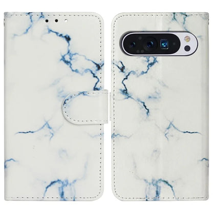 For Google Pixel 9 Pro / Pixel 9 Case Leather Pattern Design Flip Wallet Phone Cover