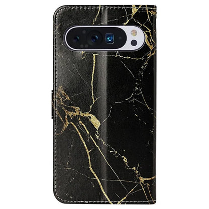 For Google Pixel 9 Pro / Pixel 9 Case Leather Pattern Design Flip Wallet Phone Cover
