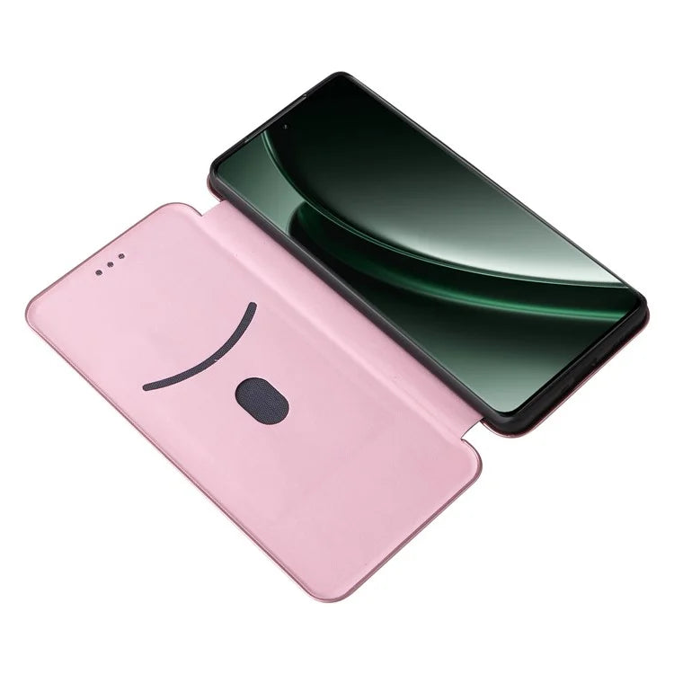 For Realme GT 6 5G / 6T 5G / Neo6 SE 5G / Neo6 5G Case Card Slot Carbon Fiber Texture Leather Phone Cover