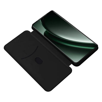 For Realme GT 6 5G / 6T 5G / Neo6 SE 5G / Neo6 5G Case Card Slot Carbon Fiber Texture Leather Phone Cover