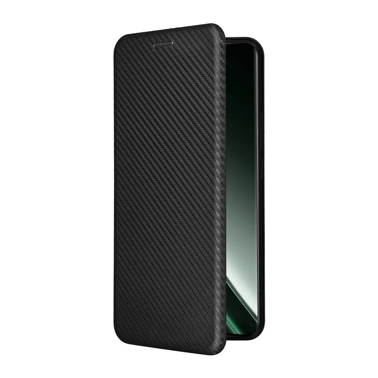 For Realme GT 6 5G / 6T 5G / Neo6 SE 5G / Neo6 5G Case Card Slot Carbon Fiber Texture Leather Phone Cover