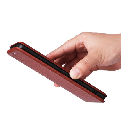 For Realme GT 6 5G / 6T 5G / Neo6 SE 5G / Neo6 5G Case Card Slot Carbon Fiber Texture Leather Phone Cover