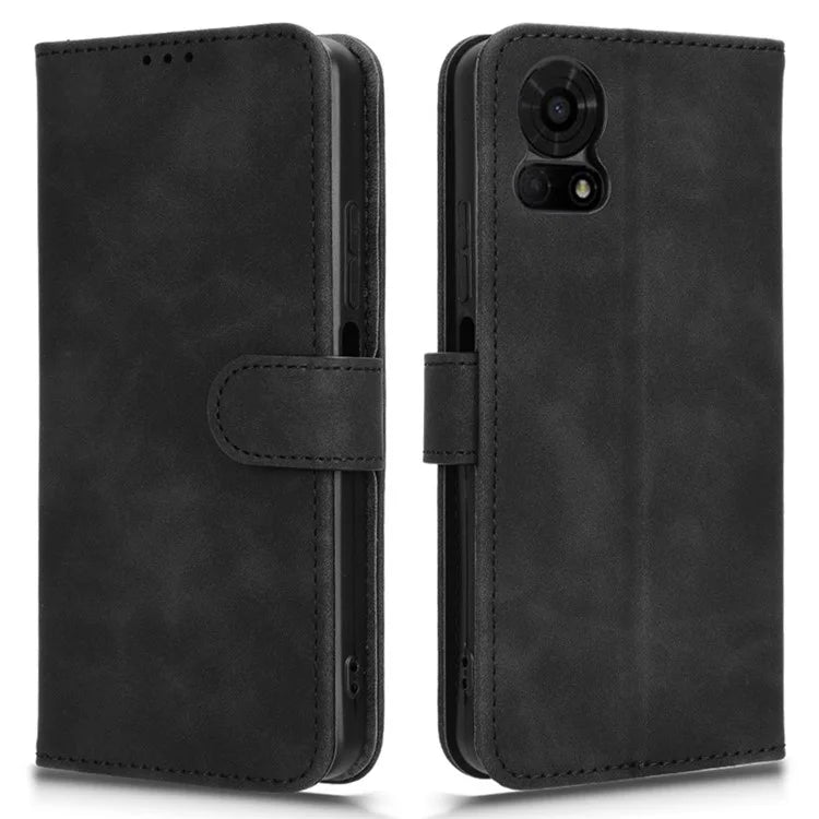 For TCL 50 LE Wallet Case Skin-Touch Shockproof Leather Phone Cover