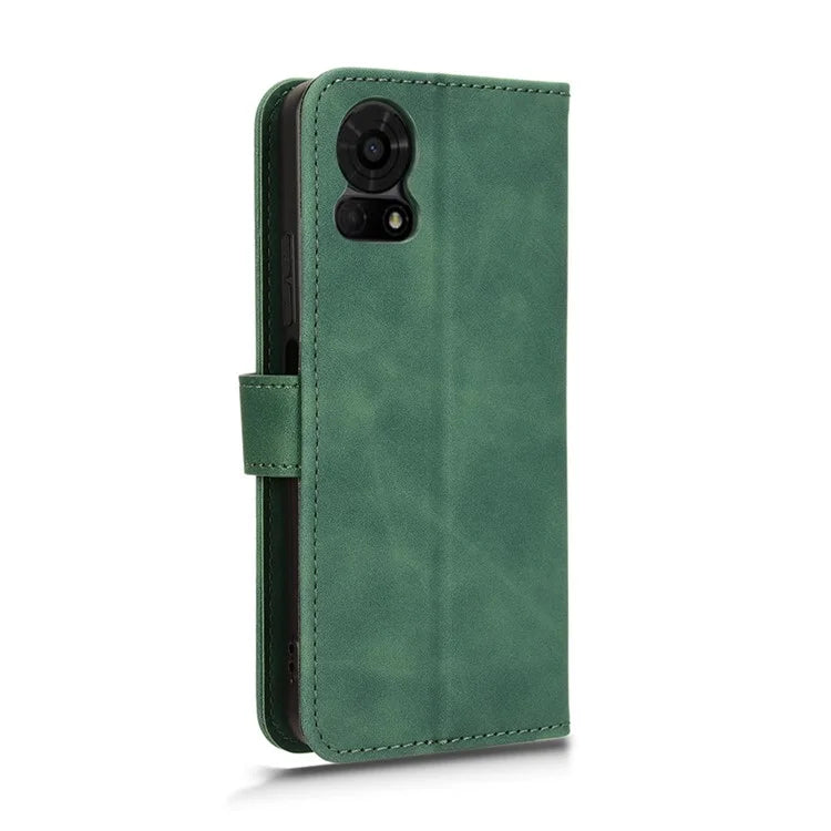For TCL 50 LE Wallet Case Skin-Touch Shockproof Leather Phone Cover