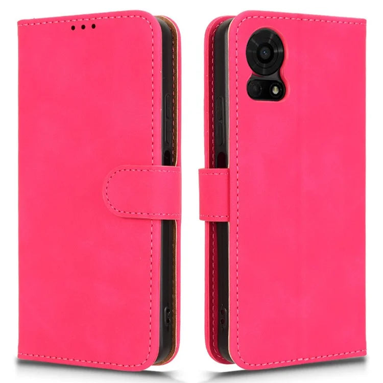 For TCL 50 LE Wallet Case Skin-Touch Shockproof Leather Phone Cover