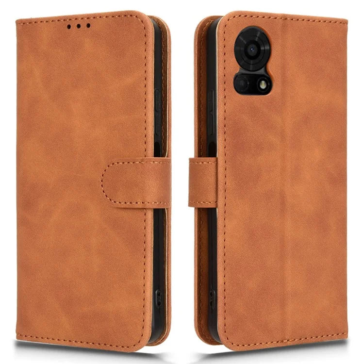 For TCL 50 LE Wallet Case Skin-Touch Shockproof Leather Phone Cover