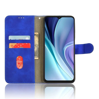 For itel A50 Case Anti-Scratch Skin-Touch Leather Wallet Phone Cover