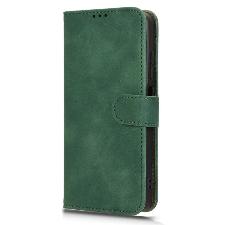 For itel A50 Case Anti-Scratch Skin-Touch Leather Wallet Phone Cover