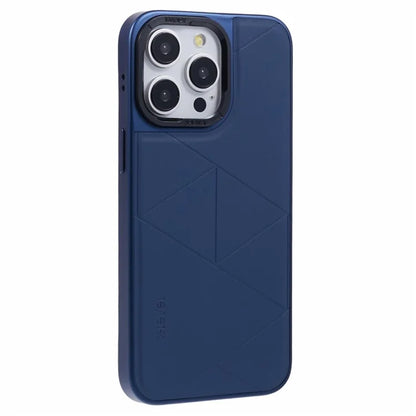 X-LEVEL For iPhone 13 Pro Max / 12 Pro Max Case Shockproof Geometric Leather+TPU+PC Phone Cover