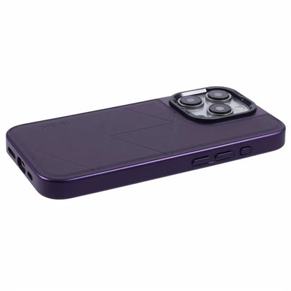 X-LEVEL For iPhone 14 Pro Case Geometric Shockproof PC+TPU+Leather Phone Back Cover