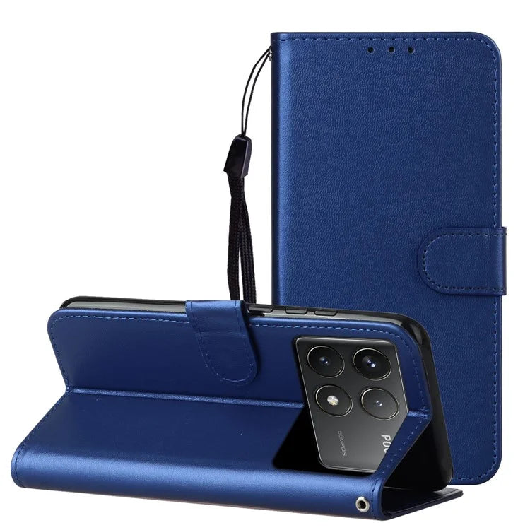 For Xiaomi Poco F6 Pro 5G / Redmi K70 5G / K70 Pro 5G Case Wallet Flip Leather Phone Cover Card Holder