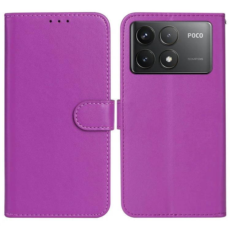 For Xiaomi Poco F6 Pro 5G / Redmi K70 5G / K70 Pro 5G Case Wallet Flip Leather Phone Cover Card Holder