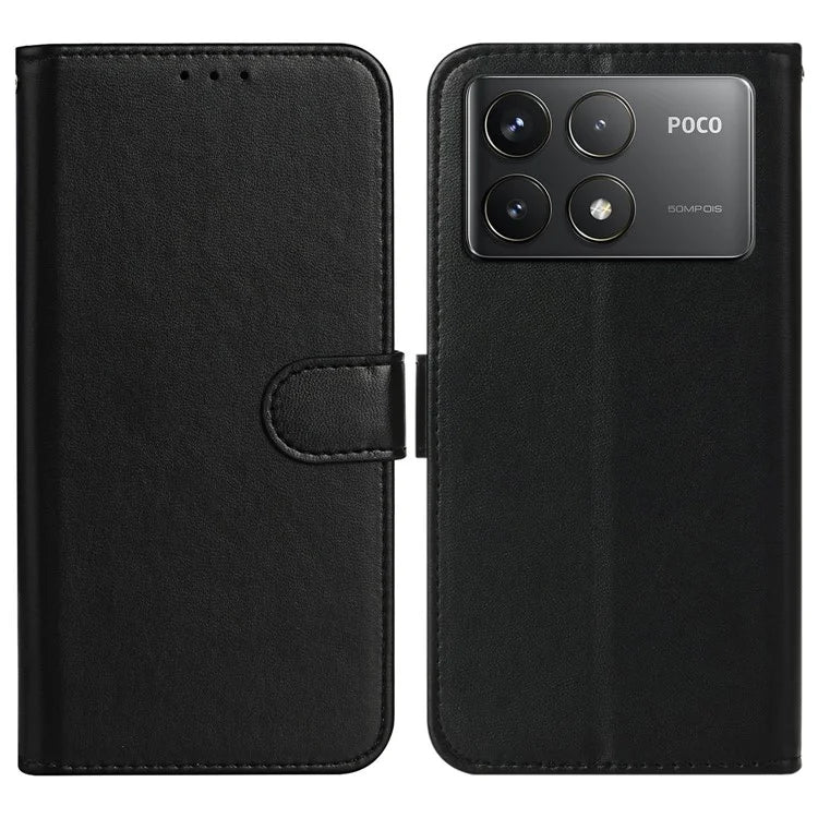 For Xiaomi Poco F6 Pro 5G / Redmi K70 5G / K70 Pro 5G Case Wallet Flip Leather Phone Cover Card Holder