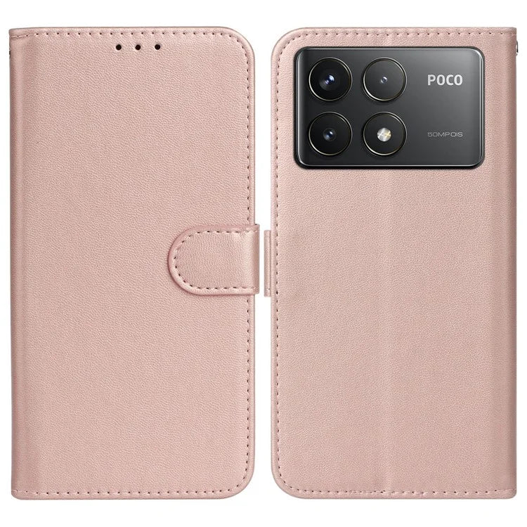 For Xiaomi Poco F6 Pro 5G / Redmi K70 5G / K70 Pro 5G Case Wallet Flip Leather Phone Cover Card Holder