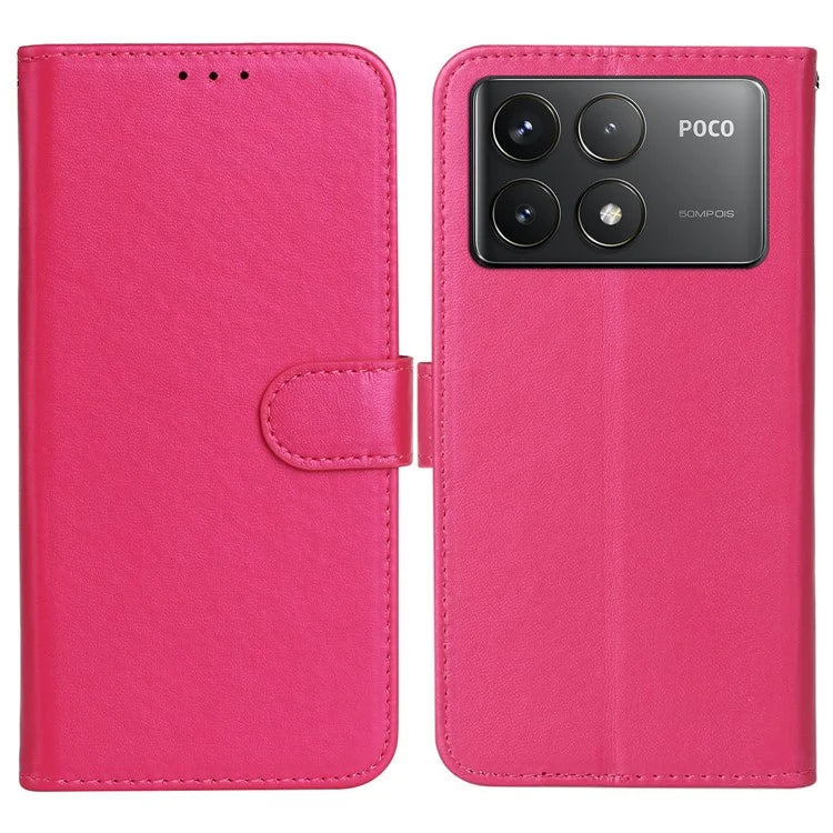 For Xiaomi Poco F6 Pro 5G / Redmi K70 5G / K70 Pro 5G Case Wallet Flip Leather Phone Cover Card Holder