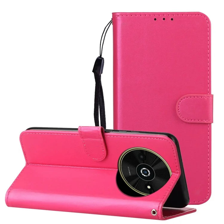 For Xiaomi Poco C61 4G / Redmi A3 4G Case Wallet Style Flip Leather Phone Cover Card Holder