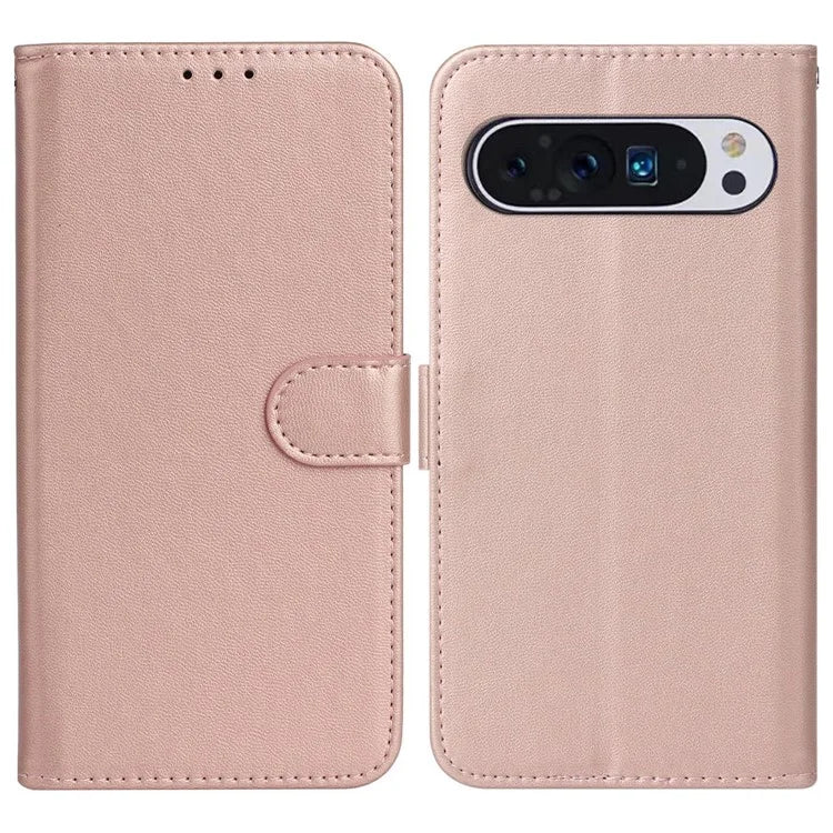 For Google Pixel 9 Pro / Pixel 9 Case Wallet Style Flip Leather Phone Cover Card Holder