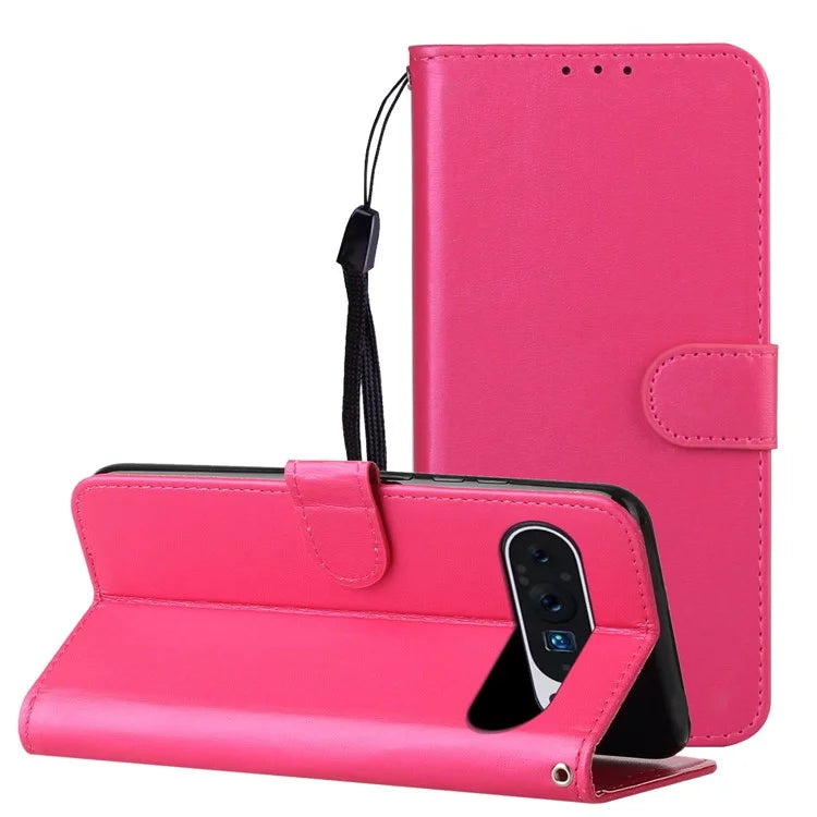 For Google Pixel 9 Pro / Pixel 9 Case Wallet Style Flip Leather Phone Cover Card Holder