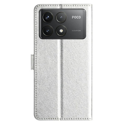 For Xiaomi Poco F6 Pro 5G / Redmi K70 5G / K70 Pro 5G Case Silk Texture Leather Wallet Phone Cover