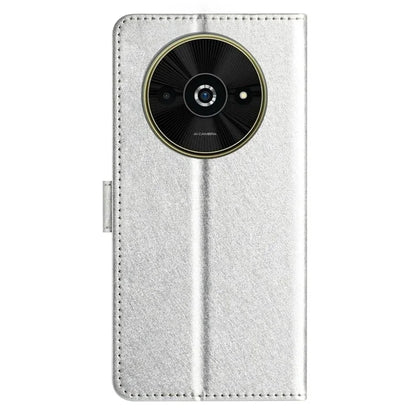 For Xiaomi Poco C61 4G / Redmi A3 4G Case Wallet Stand Leather Silk Texture Phone Cover