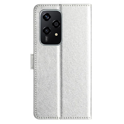 For Honor 200 Lite Case Silk Texture Flip Leather Wallet Cell Phone Cover with Stand