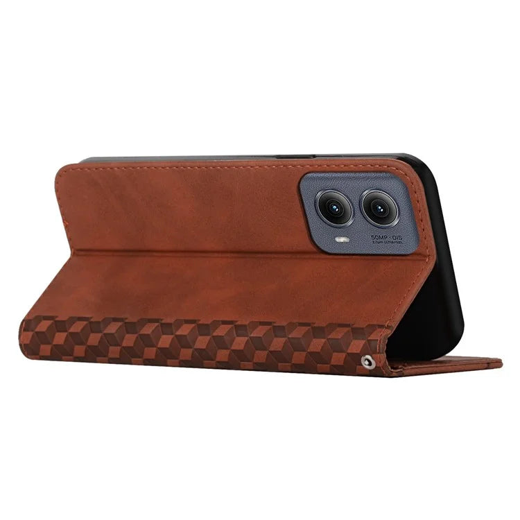 For Motorola Moto G85 5G / S50 Neo 5G Wholesale Cell Phone Stand Case Magnetic Closure PU Leather Cover