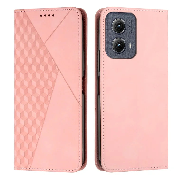 For Motorola Moto G85 5G / S50 Neo 5G Wholesale Cell Phone Stand Case Magnetic Closure PU Leather Cover