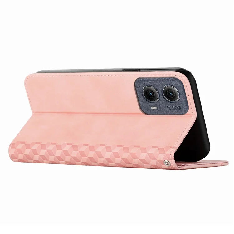 For Motorola Moto G85 5G / S50 Neo 5G Wholesale Cell Phone Stand Case Magnetic Closure PU Leather Cover