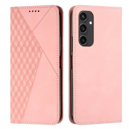 For Samsung Galaxy S24 FE Phone Stand Case Skin-Touch PU Leather Phone Cover