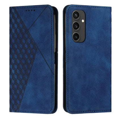 For Samsung Galaxy S24 FE Phone Stand Case Skin-Touch PU Leather Phone Cover