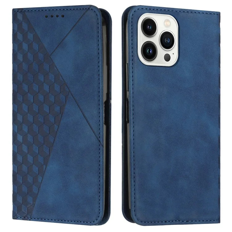 For iPhone 16 Pro Max Wholesale Cell Phone Stand Case Magnetic Closure PU Leather Cover