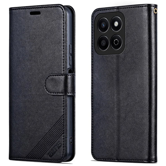 AZNS For Honor Play 60 Plus 5G Stand Case Protective PU Leather Wallet Phone Cover