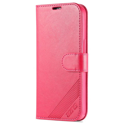 AZNS For iPhone 16 Pro Max Wallet Phone Case Anti-Scratch PU Leather Stand Cover