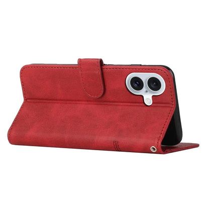 For iPhone 16 Case Stand Flip Protective Leather Phone Cover