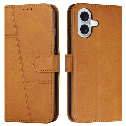 For iPhone 16 Case Stand Flip Protective Leather Phone Cover