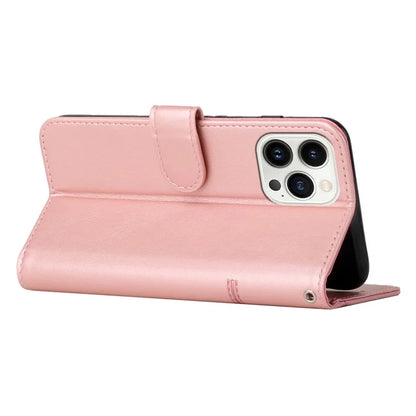 For iPhone 16 Pro Case Folio Flip Stand Leather Phone Cover Wallet
