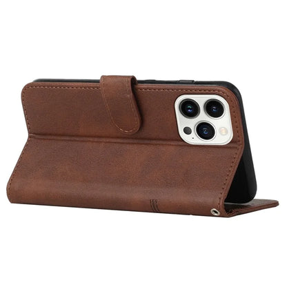 For iPhone 16 Pro Case Folio Flip Stand Leather Phone Cover Wallet
